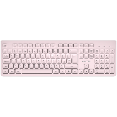 Image 1 for CANYON keyboard HKB-W01 UK/US AAA Wireless Beige