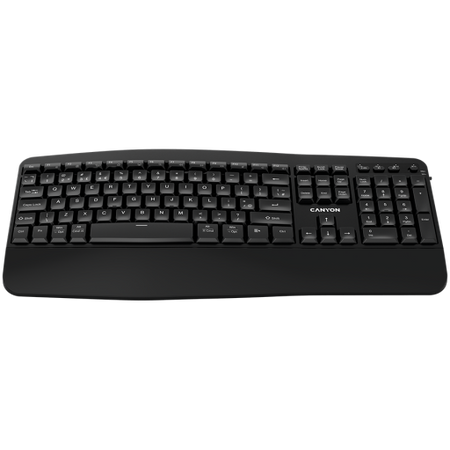 Image 1 for CANYON keyboard HKB-W6 Wireless Black