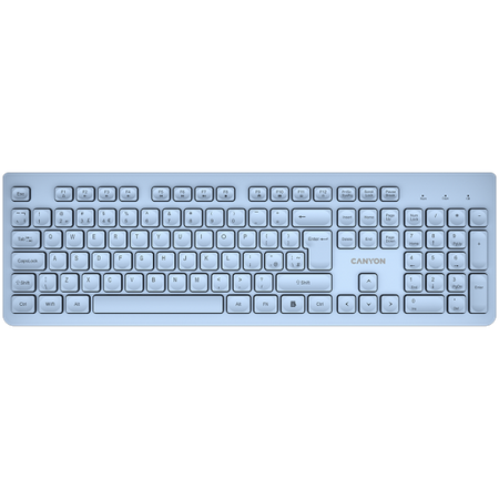 Image 1 for CANYON keyboard HKB-W01 UK/US AAA Wireless Blue