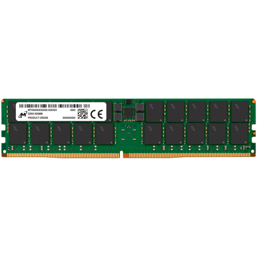 Image 1 for Micron DDR5 ECC UDIMM 16GB 1Rx8 5600 CL46 (16Gbit) (Single Pack)