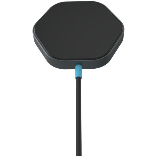 Image 1 for CANYON wireless charger HEXAGON 110 Dark Grey Blue
