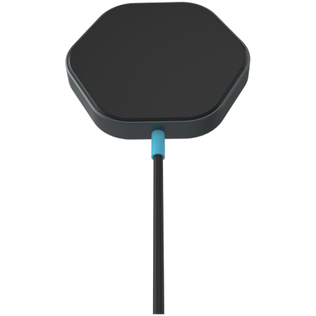Image 1 for CANYON wireless charger HEXAGON 110 Dark Grey Blue