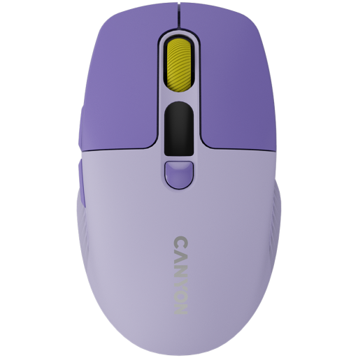 Image 1 for CANYON mouse MW-26 LCD Silent Dual Mode Wireless Violet