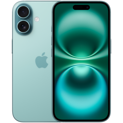 Image 1 for iPhone 16 128GB Teal,Model A3287