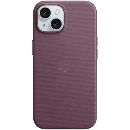 Image 1 for iPhone 15 FineWoven Case with MagSafe - Mulberry,Model A3132