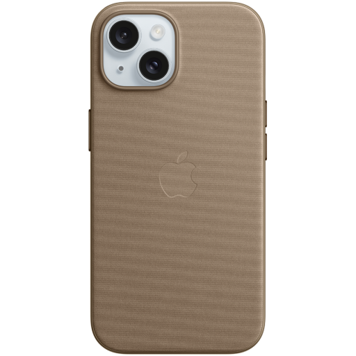 Image 1 for iPhone 15 FineWoven Case with MagSafe - Taupe,Model A3132