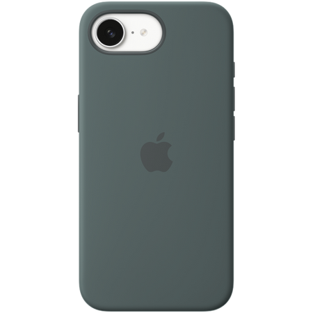 Image 1 for iPhone 16e Silicone Case – Lake Green