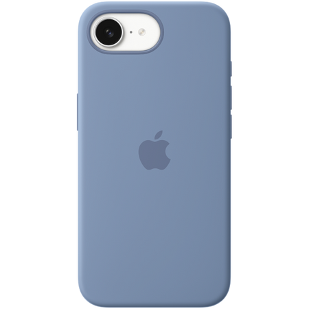Image 1 for iPhone 16e Silicone Case – Winter Blue