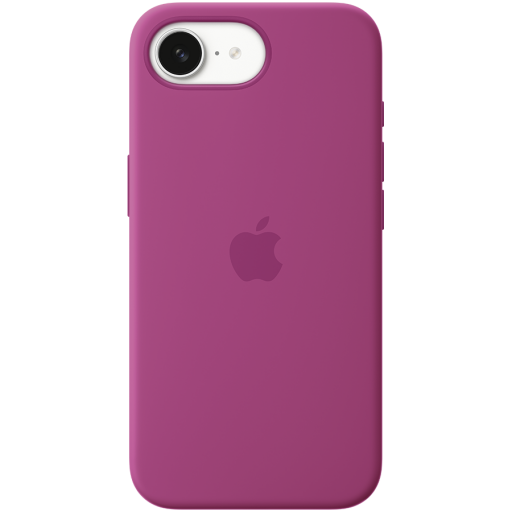 Image 1 for iPhone 16e Silicone Case – Fuchsia