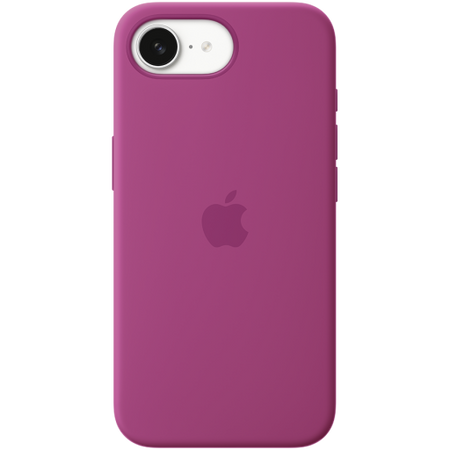 Image 1 for iPhone 16e Silicone Case – Fuchsia