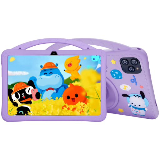 Image 1 for VGKE 10.1" HF IPS Kids Tablet - Mediatek MT6737 CPU, 2GB RAM, 32GB Storage, 3G + Wifi, Bluetooth 4.0, Android, Type C - PURPLE