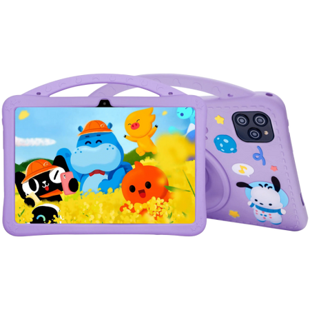 Image 1 for VGKE 10.1" HF IPS Kids Tablet - Mediatek MT6737 CPU, 2GB RAM, 32GB Storage, 3G + Wifi, Bluetooth 4.0, Android, Type C - PURPLE