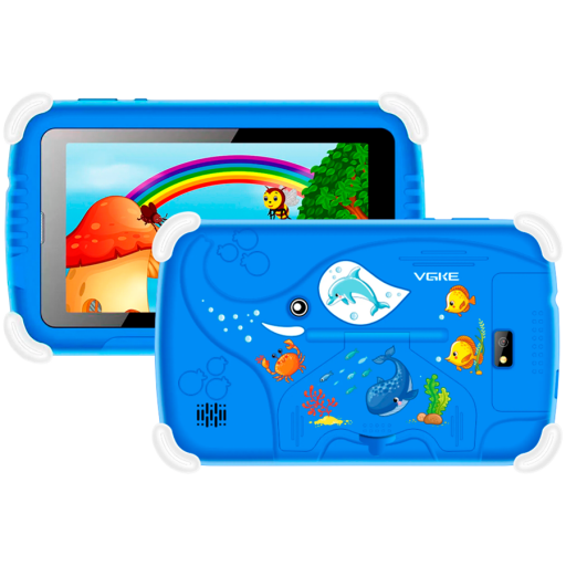 Image 1 for VGKE 7" IPS Kids Tablet - Mediatek MT6735 CPU, 1GB RAM, 16GB Storage, 3G + Wifi, Bluetooth 4.0, Android