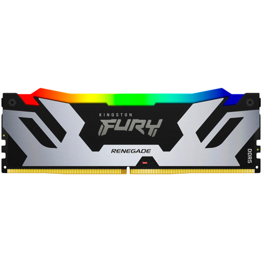 Image 1 for Kingston 32GB 6400MT/s DDR5 CL32 DIMM FURY Renegade RGB XMP