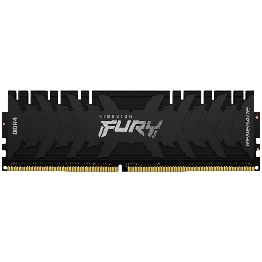 Image 1 for Kingston 16GB 4000MT/s DDR4 CL19 DIMM 1Gx8 FURY Renegade Black