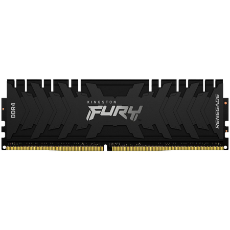 Image 1 for Kingston 16GB 4000MT/s DDR4 CL19 DIMM 1Gx8 FURY Renegade Black