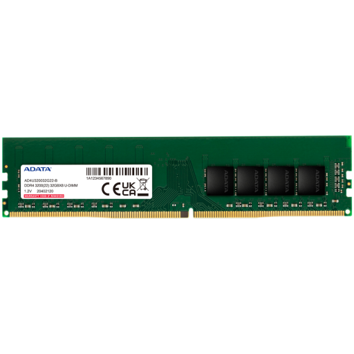 Image 1 for ADATA Premier 32GB 3200 DDR4 U-DIMM
