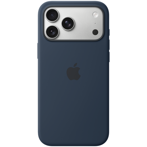 Image 1 for iPhone 17 Pro Max Silicone Case with MagSafe - Midnight,Model A3560