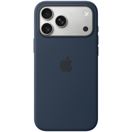 Image 1 for iPhone 17 Pro Max Silicone Case with MagSafe - Midnight,Model A3560