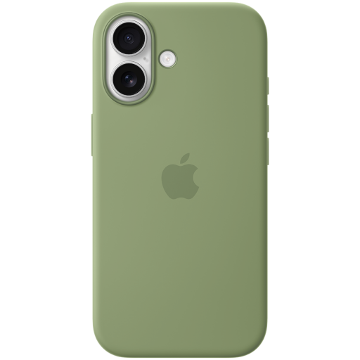 Image 1 for iPhone 17 Silicone Case with MagSafe - Light Moss,Model A3558