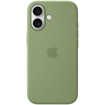 Image 1 for iPhone 17 Silicone Case with MagSafe - Light Moss,Model A3558