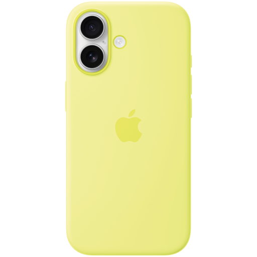 Image 1 for iPhone 17 Silicone Case with MagSafe - Neon Yellow,Model A3558