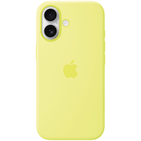 Image 1 for iPhone 17 Silicone Case with MagSafe - Neon Yellow,Model A3558