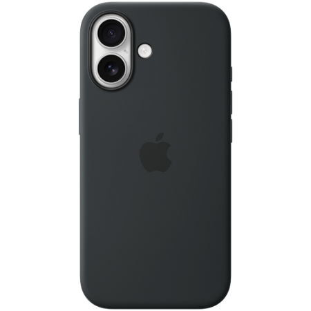 Image 1 for iPhone 17 Silicone Case with MagSafe - Black,Model A3558