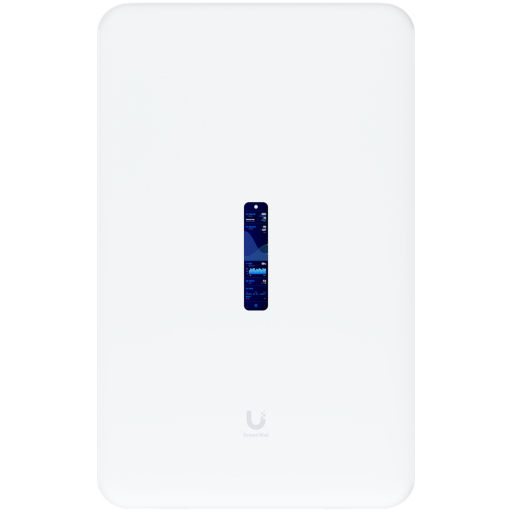 Image 1 for Ubiquiti UDW Dream Wall all-in-one internet gateway, WiFi access point, UniFi Console with an abundance of PoE ports, Integrated Enterprise WiFi6 (4x4 MIMO), 3.5+ Gbps routing, 1) 10G SFP+, (17) GbE RJ45 LAN ports including (4) PoE++, (4) PoE+