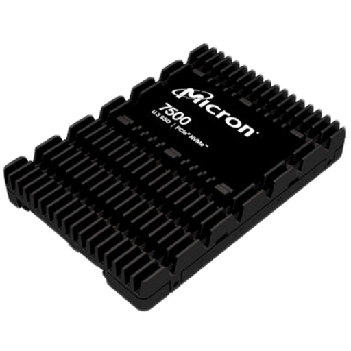 Image 1 for Micron 7500 PRO 3840GB U.3 (15mm) TCG-Opal Enterprise SSD Single Pack (Tray)