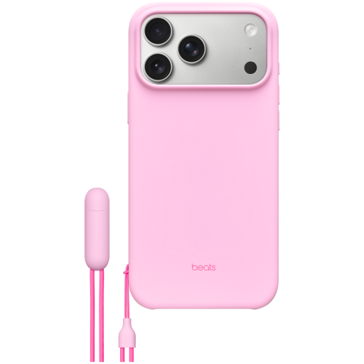 Image 1 for Beats iPhone 17 Pro Max Kickstand Case with MagSafe and Camera Control - Pebble Pink,Model A3511