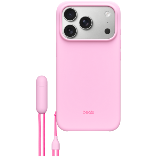 Image 1 for Beats iPhone 17 Pro Kickstand Case with MagSafe and Camera Control - Pebble Pink,Model A3509
