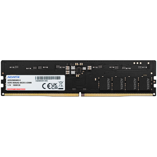 Image 1 for ADATA 8GB 5600 DDR5 U-DIMM Memory Module