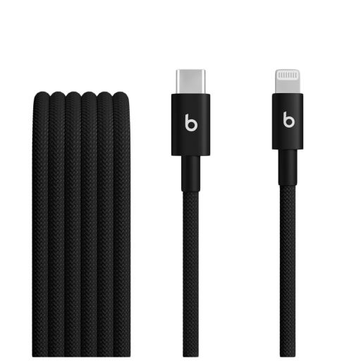 Image 1 for Beats USB-C to Lightning Woven Cable (1.5 m) - Bolt Black