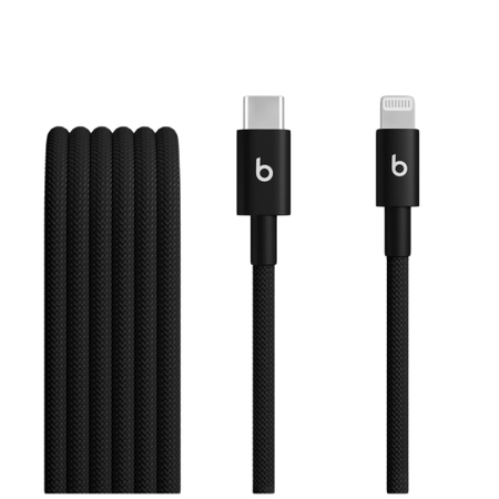 Image 1 for Beats USB-C to Lightning Woven Cable (1.5 m) - Bolt Black