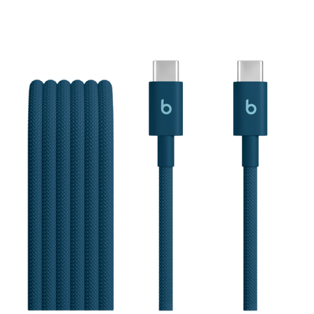 Image 1 for Beats USB-C to USB-C Woven Cable (1.5 m) - Nitro Navy