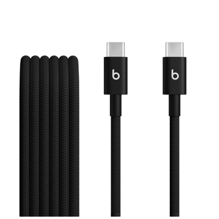 Image 1 for Beats USB-C to USB-C Woven Cable (1.5 m) - Bolt Black