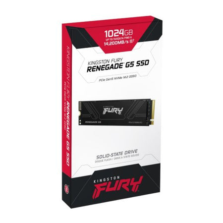 Image 1 for Kingston FURY 8192Gb 3D NAND TLC PCIe Gen5 x4 R/W up to 14,800/14,000MB/s Random 4K IOPS up to 2,200K/2,200K M.2 2280 SSD