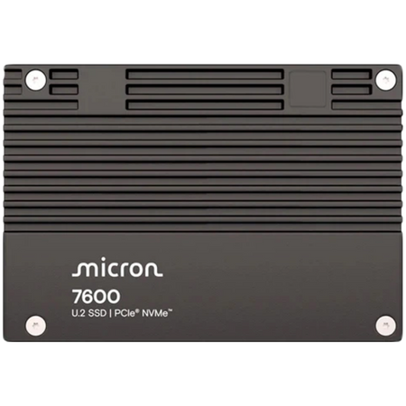 Image 1 for Micron 7600 PRO 3.84TB NVMe U.2 (15mm)  Enterprise SSD Single Pack