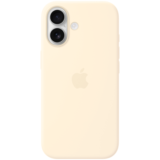 Image 1 for iPhone 17 Silicone Case with MagSafe - Vanilla,Model A3558