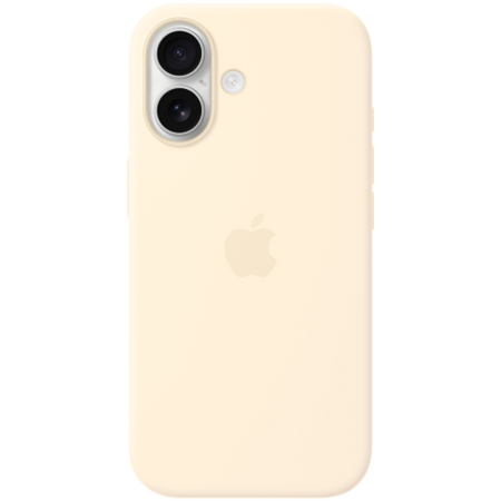 Image 1 for iPhone 17 Silicone Case with MagSafe - Vanilla,Model A3558