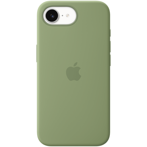 Image 1 for iPhone 17e Silicone Case with MagSafe - Light Moss,Model A3646