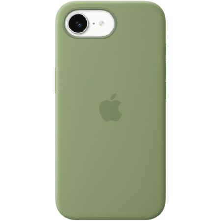 Image 1 for iPhone 17e Silicone Case with MagSafe - Light Moss,Model A3646