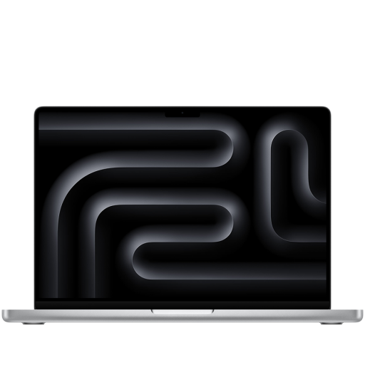 Image 1 for 14-inch MacBook Pro: Apple M5 Pro chip with 15-core CPU and 16-core GPU, 24GB, 1TB SSD - Silver,Model A3426