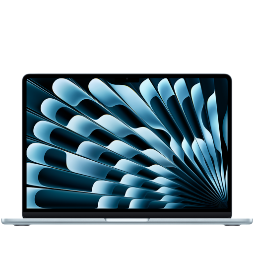 Image 1 for 13-inch MacBook Air: Apple M5 chip with 10-core CPU and 10-core GPU, 24GB, 1TB SSD - Sky Blue,Model A3449