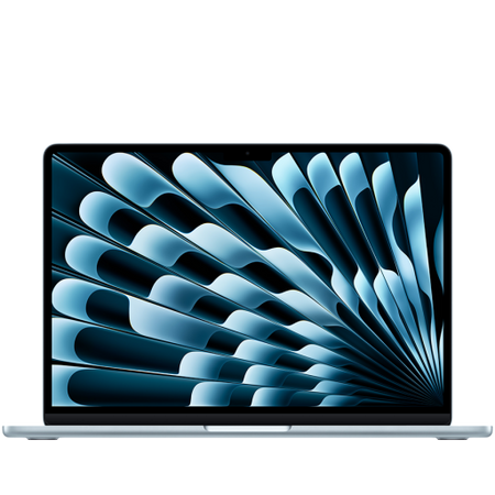 Image 1 for 13-inch MacBook Air: Apple M5 chip with 10-core CPU and 10-core GPU, 24GB, 1TB SSD - Sky Blue,Model A3449