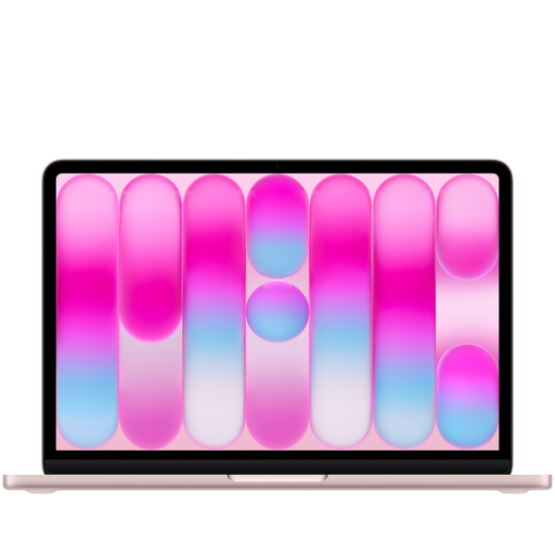 Image 1 for 13-inch MacBook Neo: Apple A18 Pro chip with 6-core CPU and 5-core GPU, 8GB, 256GB SSD - Blush,Model A3404