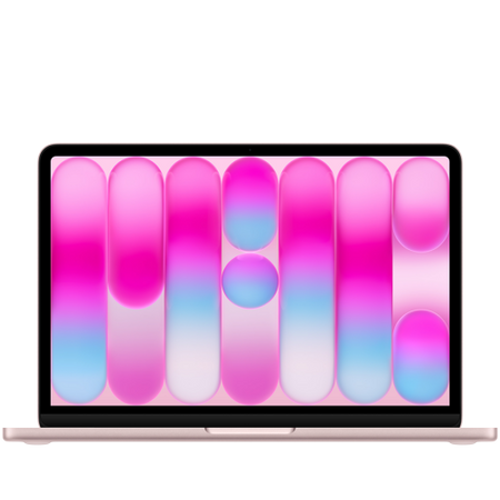 Image 1 for 13-inch MacBook Neo: Apple A18 Pro chip with 6-core CPU and 5-core GPU, 8GB, 512GB SSD, Touch ID - Blush,Model A3404