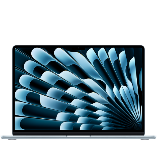 Image 1 for 15-inch MacBook Air: Apple M5 chip with 10-core CPU and 10-core GPU, 16GB, 1TB SSD - Sky Blue,Model A3448