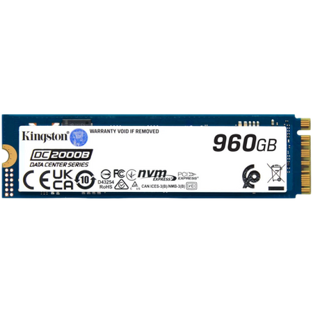 Image 1 for Kingston SSD 960G DC2000B PCIe 4.0 M.2 2280 Enterprise SSD